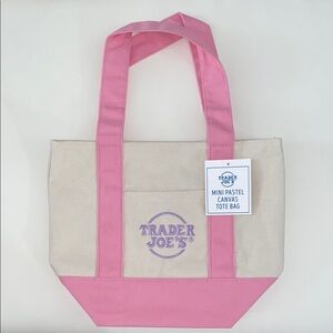 🆕 Trader Joe’s Canvas Mini Tote
